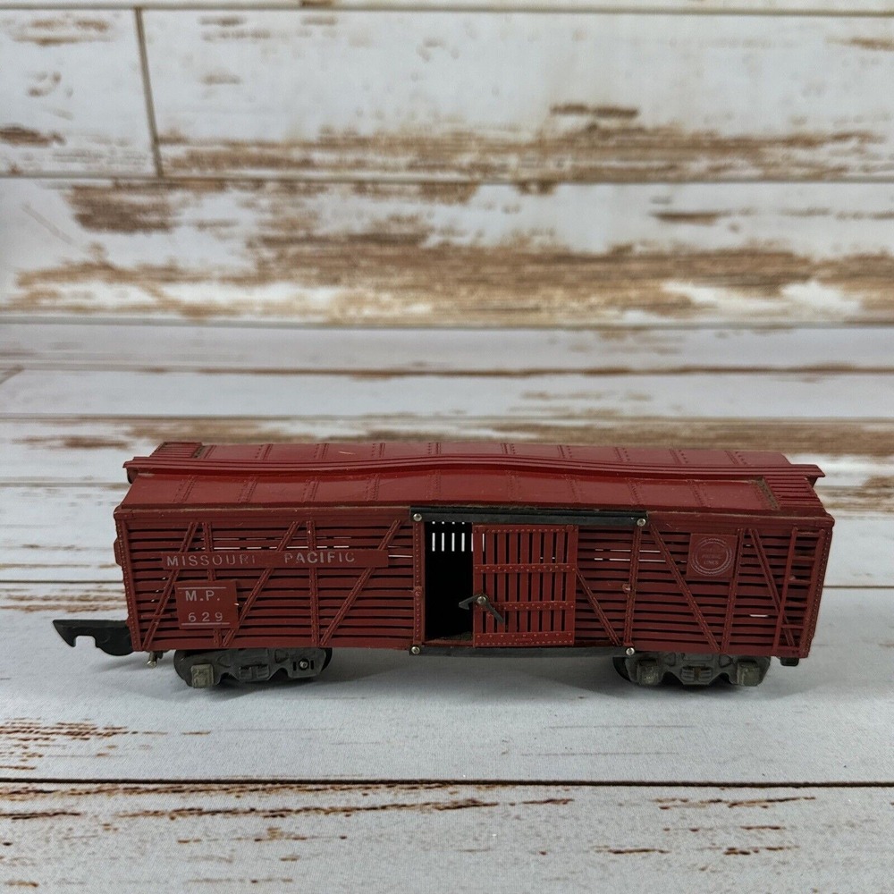Vintage Gilbert American Flyer 629 Missouri Pacific PA 10423 S Gauge Boxcar